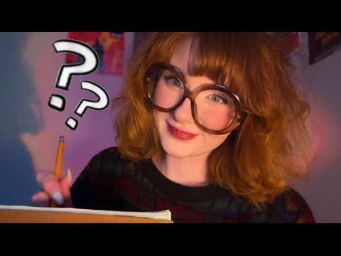 asmr asking you random personal questions 📝🧠❓