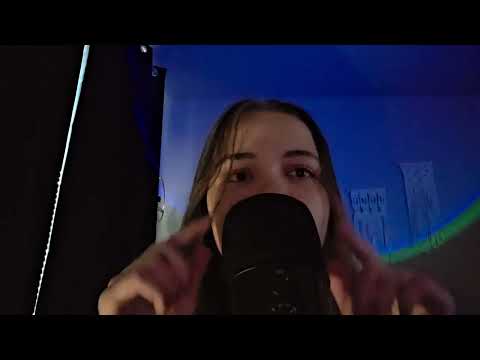 my first asmr video with a mic cover