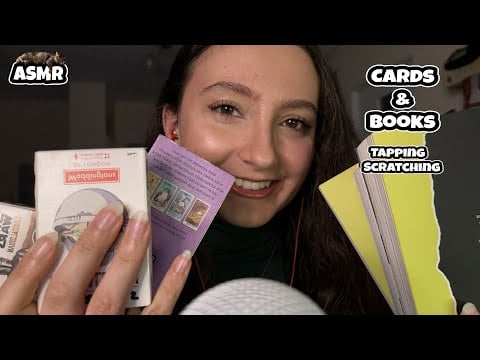 ASMR | Cars & Books tapping, scratching 🌙