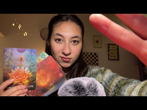 ASMR | dein Energie Reset für das neue Jahr 🌙 (Energy plucking, Orakel, Affirmationen) 