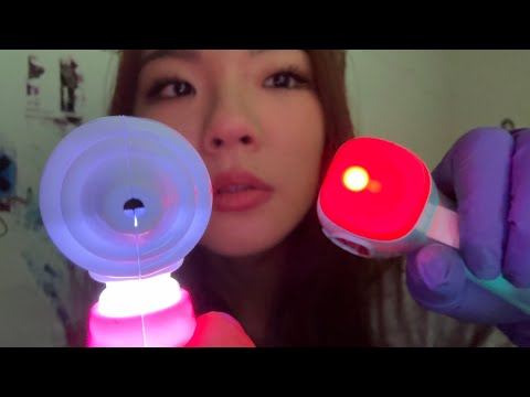 ASMR- useless school nurse treats students (you)