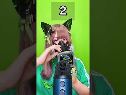 【ASMR】Which do you prefer?:どっちの音が好き？#shorts #asmr #四葉の抹茶
