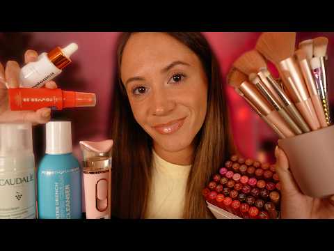 ASMR Full Summer Glow Up ☀️ Makeup, Skincare, Hair & More