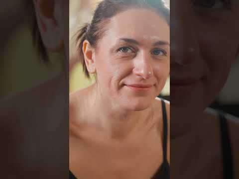 Sensual ASMR relaxing neck and face massage for beautiful Karina # ...