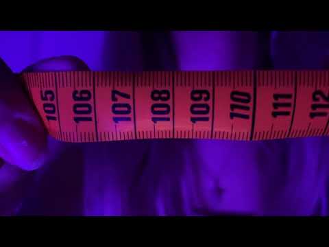[ASMR - Whisper] Measuring your face for relaxation 😴