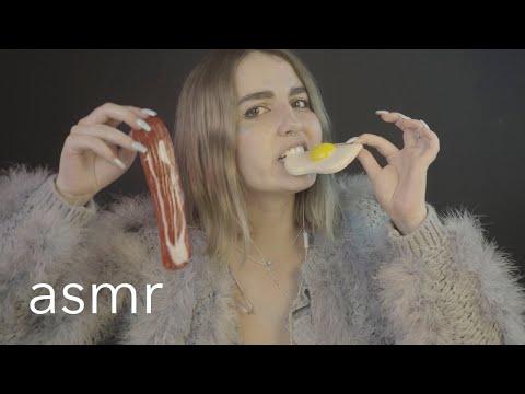 ASMR español - Cenando COMIDA de GOMITA contigo - Ale ASMR :)