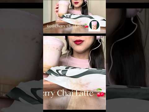 ASMR STARBUCKS DRINK SOUNDS 🎙️| ASMR BEBIDA DE STARBUCKS ✨ | #asmr #asmrsounds #drinkingsound