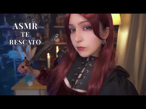 ⭐ASMR Rescatándote: tu Guardiana vino a buscarte 🏴‍☠️ Atención personal