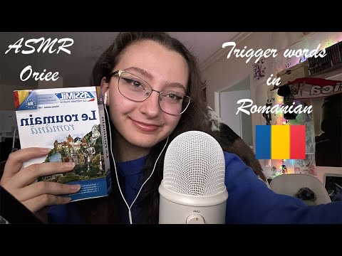 ASMR | Trigger words in romanian 🇹🇩