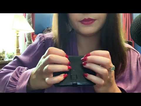 secrets and history of the tarot ~ ASMR (whispering and tapping)