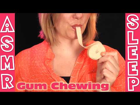 Satisfying Gum Chewing for Relaxation & Sleep | ASMR