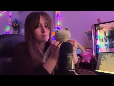 My FIRST ASMR video!!! | random triggers