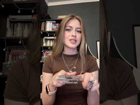 #asmr with no overcomplimenting or sweet talk 🗣️ #asmrvideos #asmrtriggers #tingles