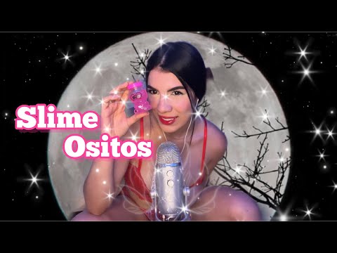 Slime de ositos🐻🌈✨ASMR✨#asmr #relax #viral #video #slime #dormir