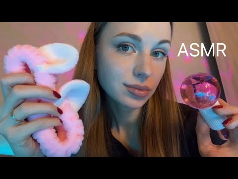 [АСМР] НОЧЕВКА С Твоей Подругой 💕 ASMR Taking Care of Your Skin 🩷