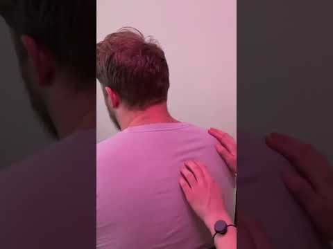 ASMR Back Scratch #relax #realpersonasmr #visualtingle #triggersforsleep #tingles