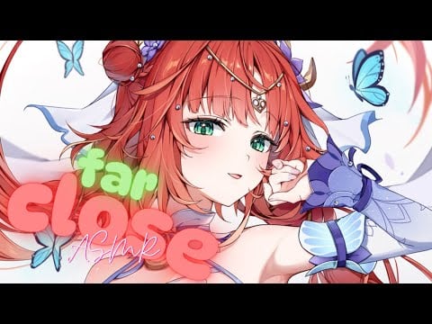 АСМР 🍃очень близко/далеко и очень непредсказуемо🥀🍃 asmr russian whisper far to close~