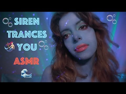 ASMR | 🧜🏻‍♀️ Siren Trances you to Sleep with Water Sounds & Affirmations | Kalimba & music Ambience.