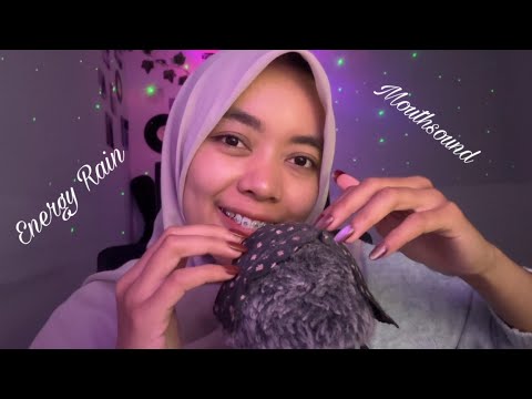 ASMR Energy Rain with Mouthsound 