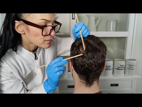 ASMR Scalp Allergy Check & Detailed Examination *(Fe)MaleASMR*