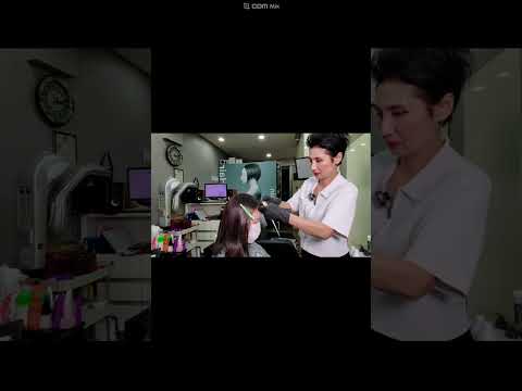 Hair Salon ASMR Visual & Auditory Activation #Magic Straight Breaking Strong Curly Chains for a