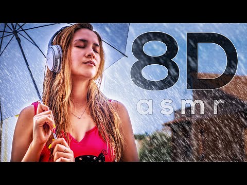 Asmr 8D con LLUVIA y TRUENOS. DORMIRÁS 8 veces mas RÁPIDO | ASMR Español | Asmr with Sasha