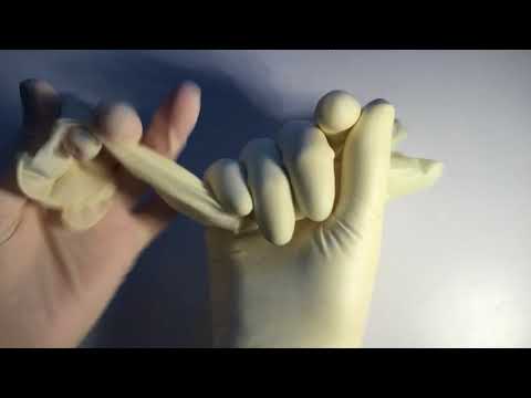 LATEX ༺♥༻ latex gloves༺♥༻  LAYER  [[ASMR]]