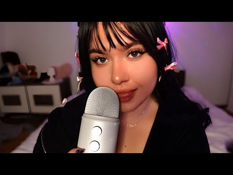 ASMR mouth sounds directly on the mic🎙️ layered sounds