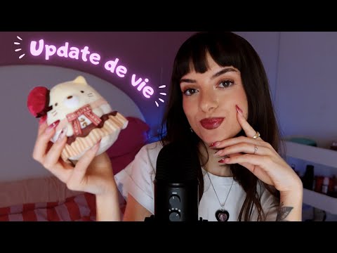 #ASMR | Update de vie 💬 (mes vacances à Paris : concert, tatouage, nouveau départ, péripéties...)