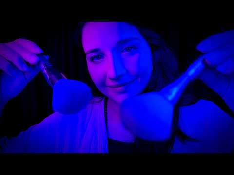 ASMR Pincelando seu ESTRESSE para LONGE ❤️‍🩹 Relaxamento Guiado e Sussurros para Acalmar e Dormir 1H