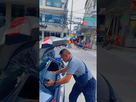 The Best Driver In Pattaya,Thailand 😱🇹🇭 #shorts #thailand #driver #toyota #pattaya #travel