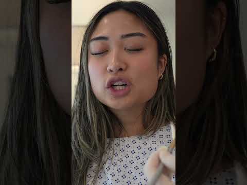 ASMR facial muscles are just too tense, sharp or dull, sensory tests #asmrrealperson