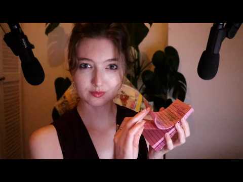 ASMR Counting Post-Its 📖 Page Turning & Flipping