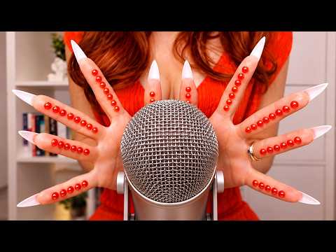 ASMR BRAIN Massage 🌟 2+ Hours Mic Scratching, Crunchy Sounds, Gems on Fingers & Tapping