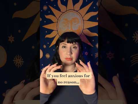 That weird anxiety…where nothing’s happening but you still feel off 🤍 #reiki #asmr #anxiety