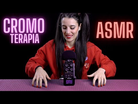 ASMR CROMOTERAPIA | Tante CAREZZE da BRIVIDI su diverse superfici 💤