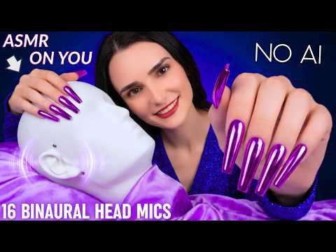 ASMR SLEEP ALL NIGHT 😴 ULTIMATE No Talking Mic Scratching , Tapping & Massage to Relax INSTANTLY 4K