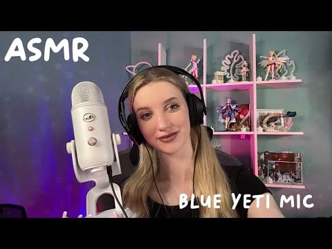 ASMR with a NEW MIC | Long Nails, Tapping, Brushing