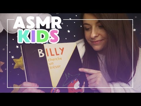 ASMR POUR ENFANT 🐻 LECTURE CHUCHOTÉE - Billy cherche un trésor