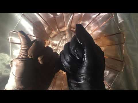 LEATHER GLOVES   🖤  GETTING WET 🤍  [[ASMR]]