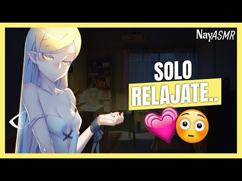 |ASMR| Tu NOVIA CARIÑOSA te AYUDA a DORMIR 👀 - VOZ de CHICA - ROLEPLAY - NayASMR