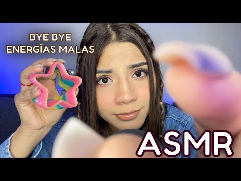 ASMR ESPAÑOL / Te QUITO TUS MALOS PENSAMIENTOS y ENERGÍAS NEGATIVAS