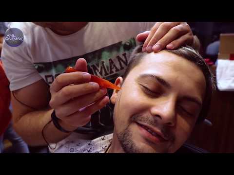 SLEEP ASMR MASSAGE • ASMR BARBER MASSAGE WHILE HAIRCUT
