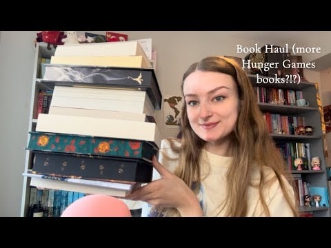 ASMR Another Big Book Haul (Will I ever stop buying books? Book triggers)