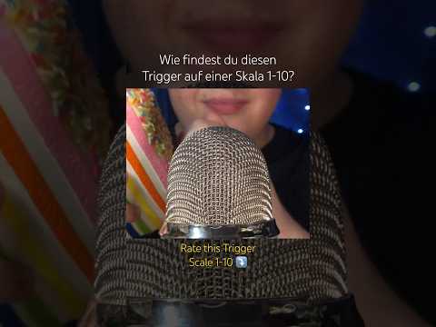 Wie findest du diesen Trigger auf einer Skala 1-10? 🍰 #asmr