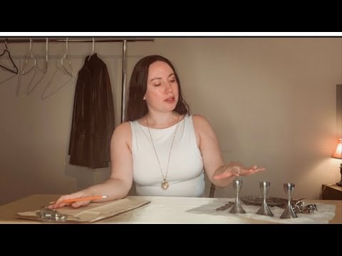 ASMR curated vintage shop role-play 🕯️🦢🐚🦌 (detailed inventory of items, lofi) 