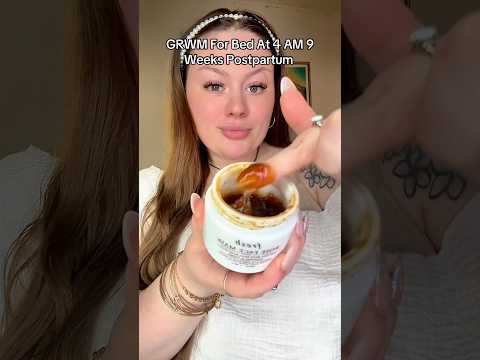I Sleep When He Sleeps #asmr #grwm #mom #skincare