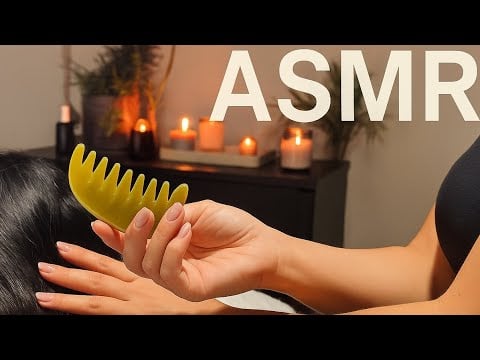ASMR Jade Comb Sounds Only | 30 Minutes of Relaxation for Deep Sleep