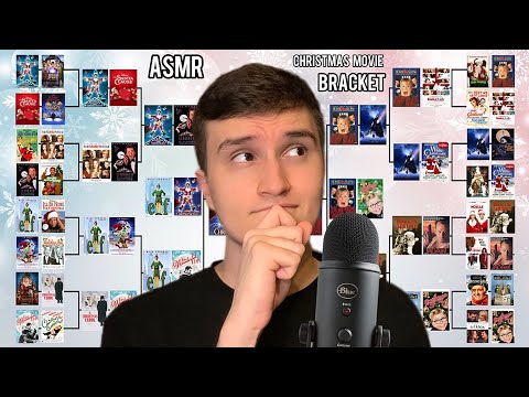 ASMR | Christmas Movie Bracket 🎄🎥 (whisper ramble)