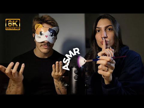 ASMR | Desafio dos Tingles Secretos 😴👀 Quem acerta mais? [8K]
